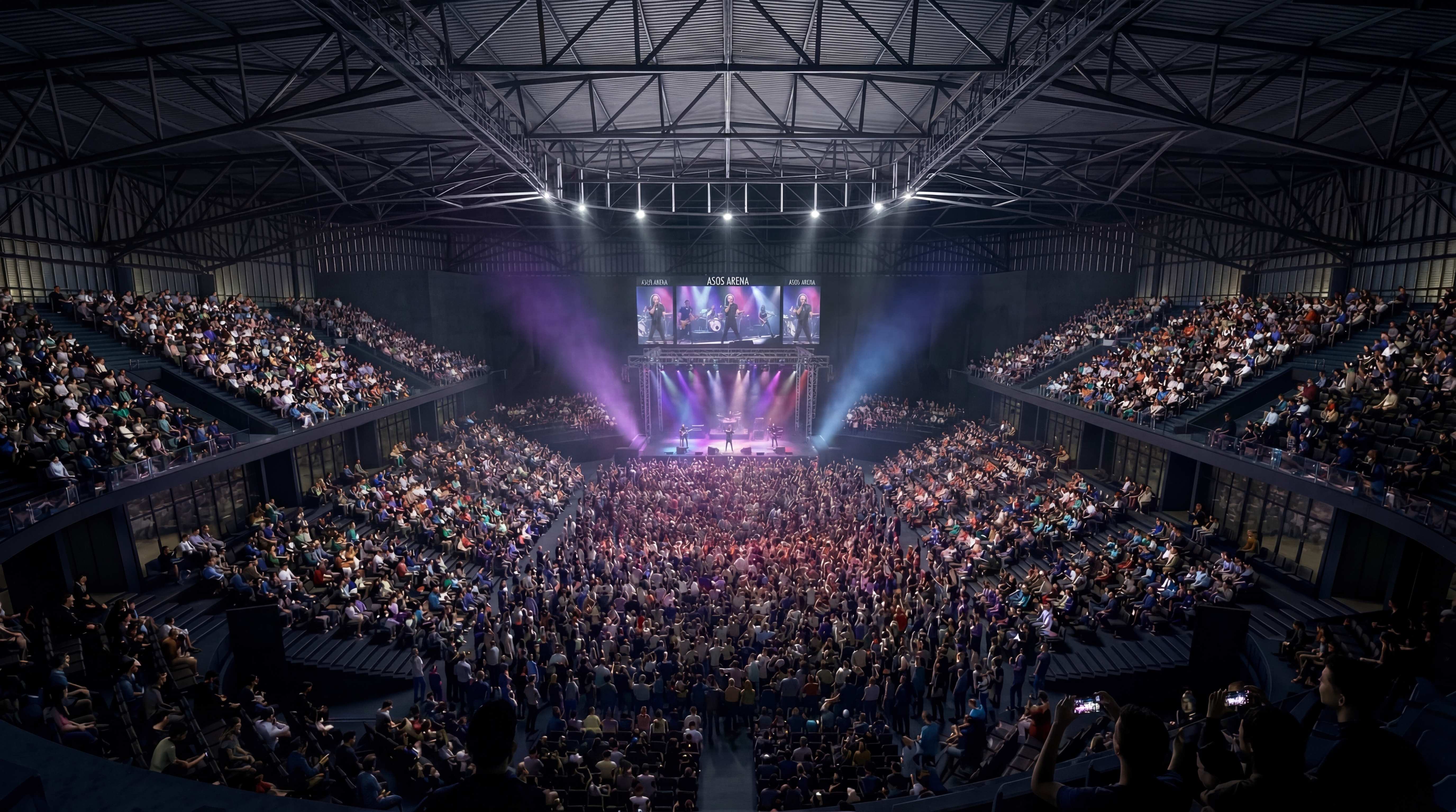 ACQS Arena configuration concert