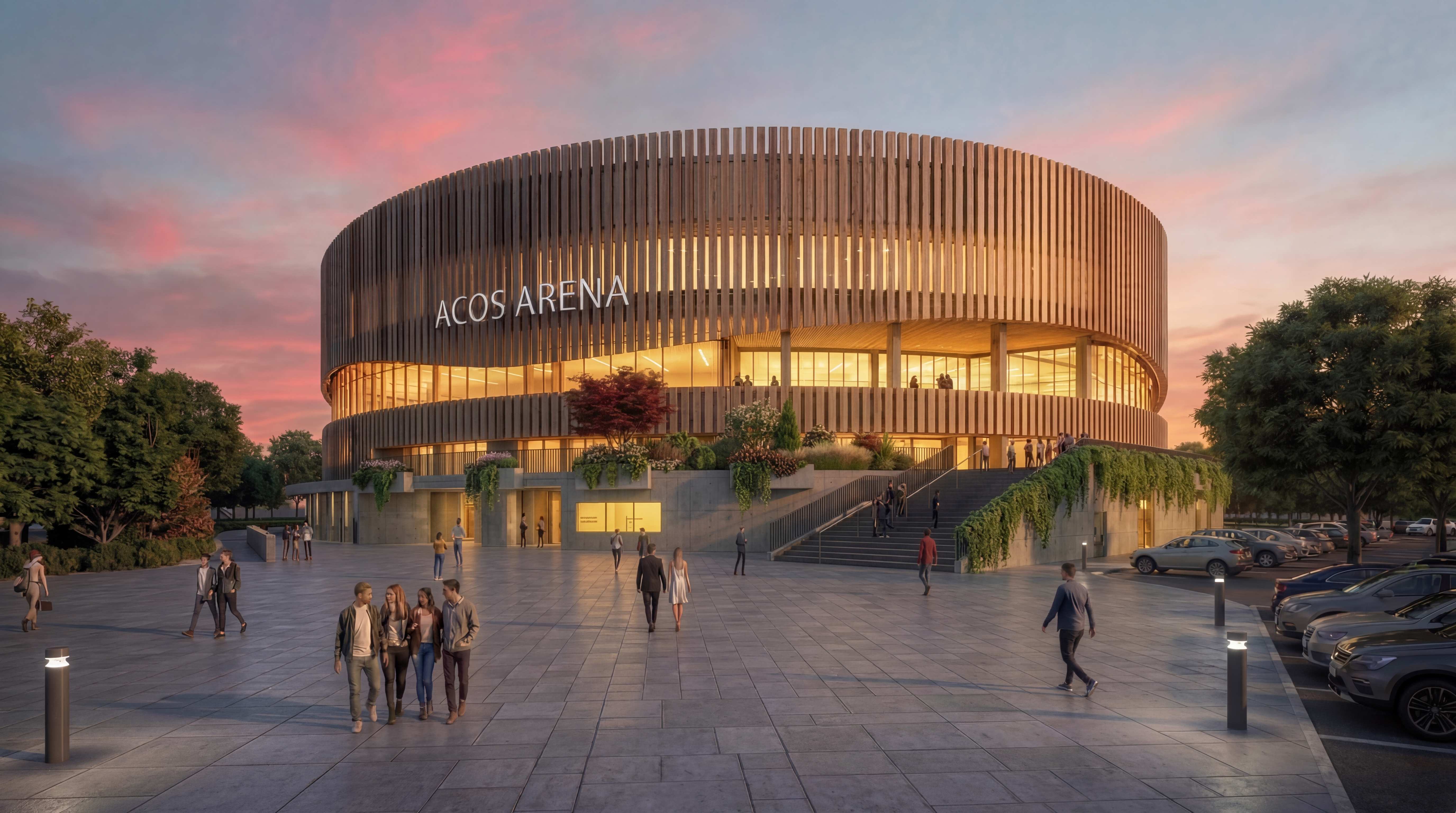 ACQS Arena salle multiusage Dax Landes