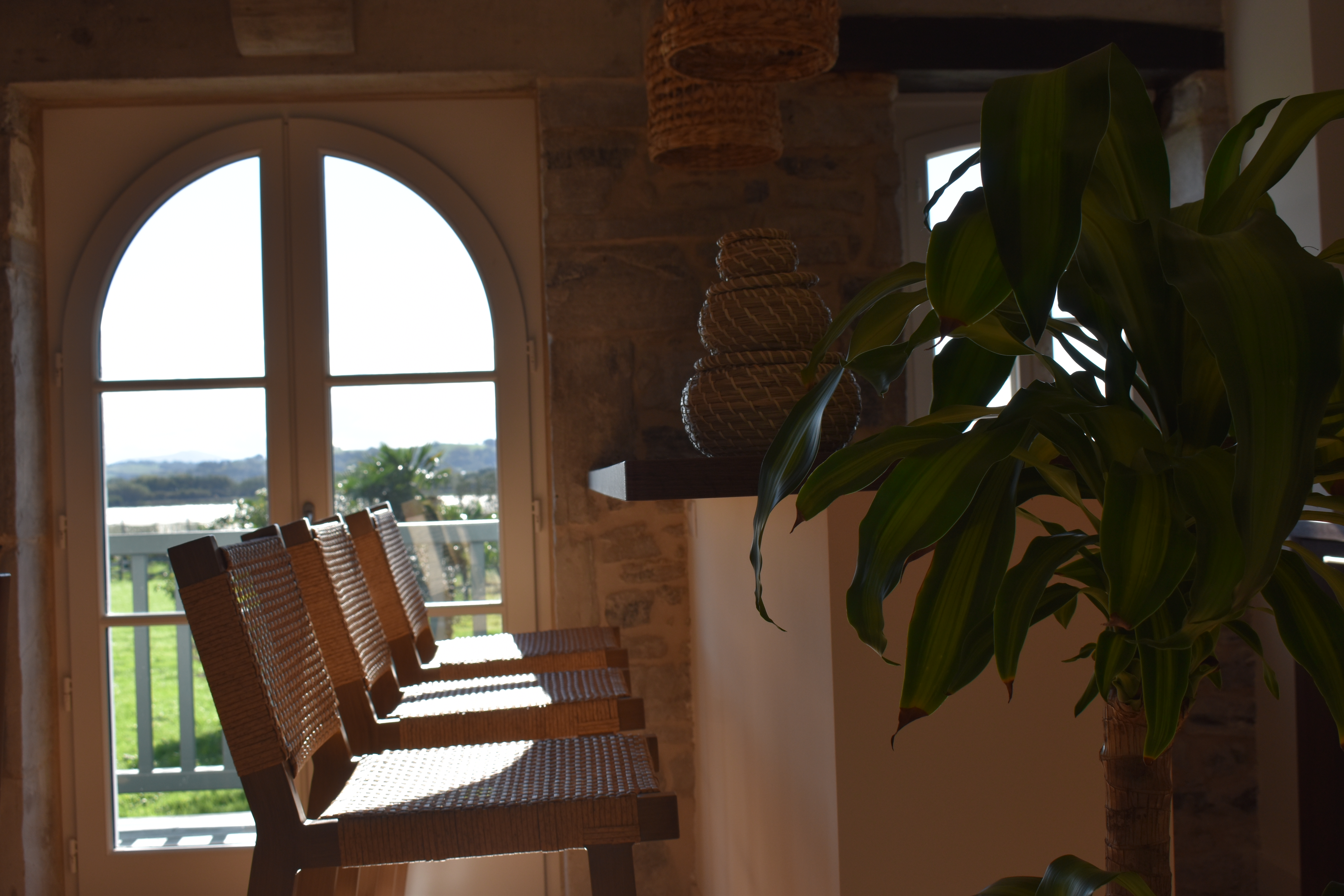 Maison JA — Vue vers la Nive