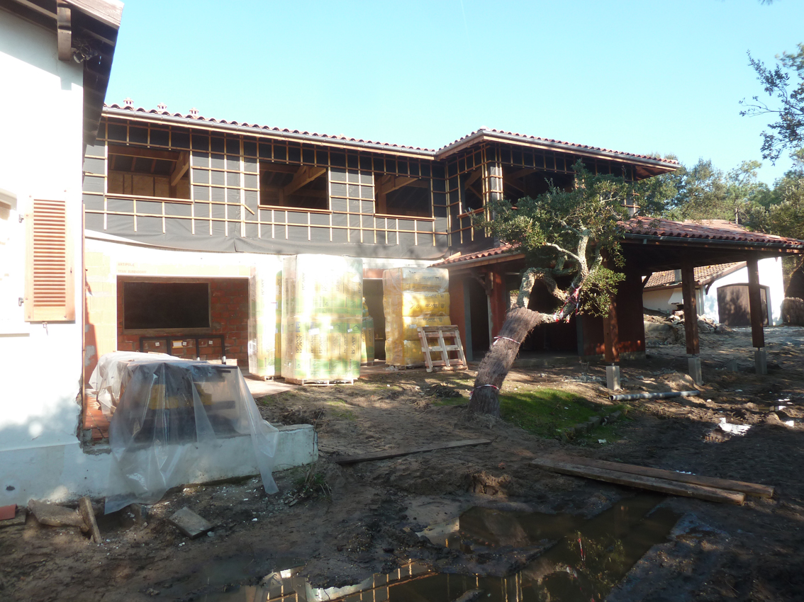 Maison LA chantier