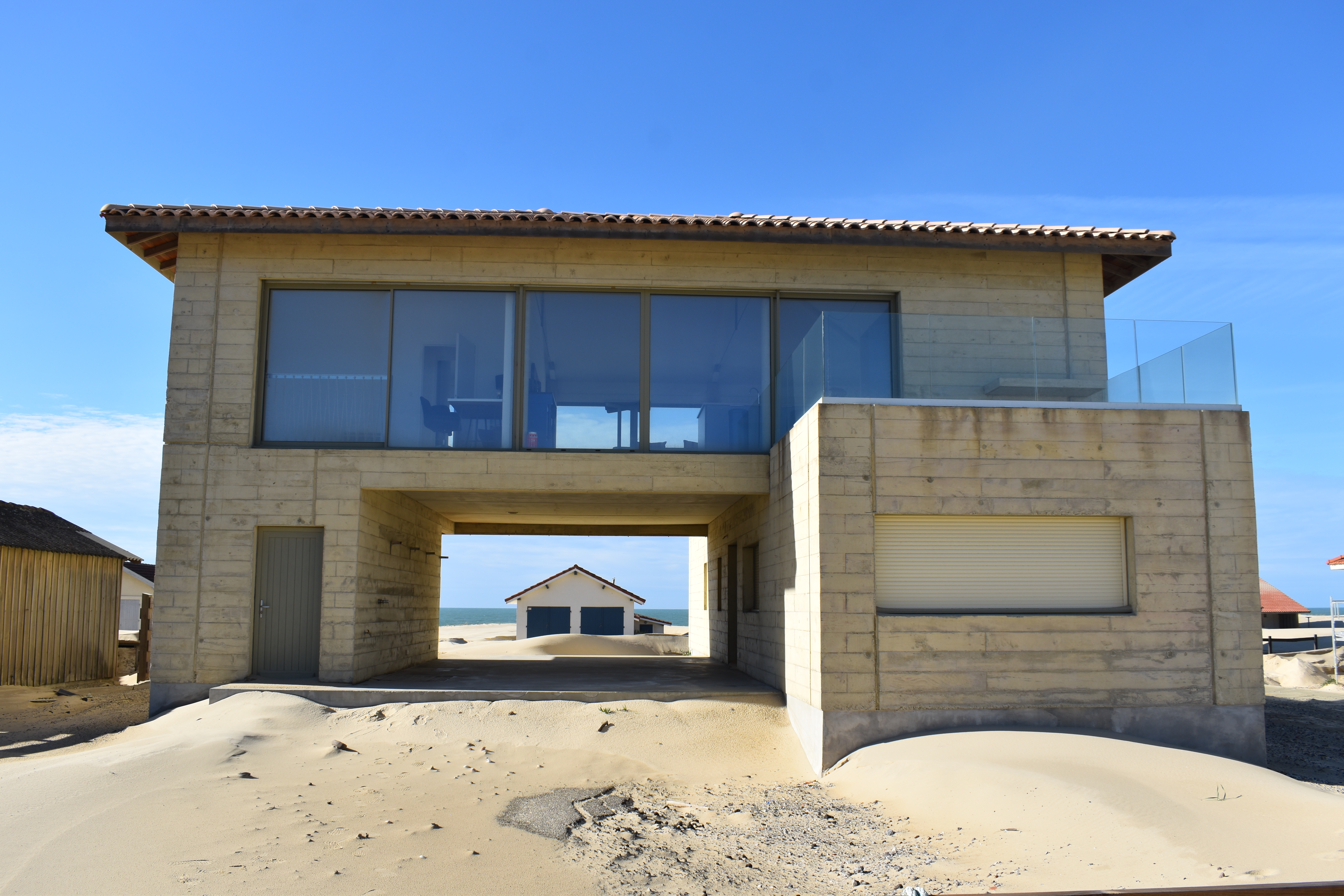 Maison MI façade béton